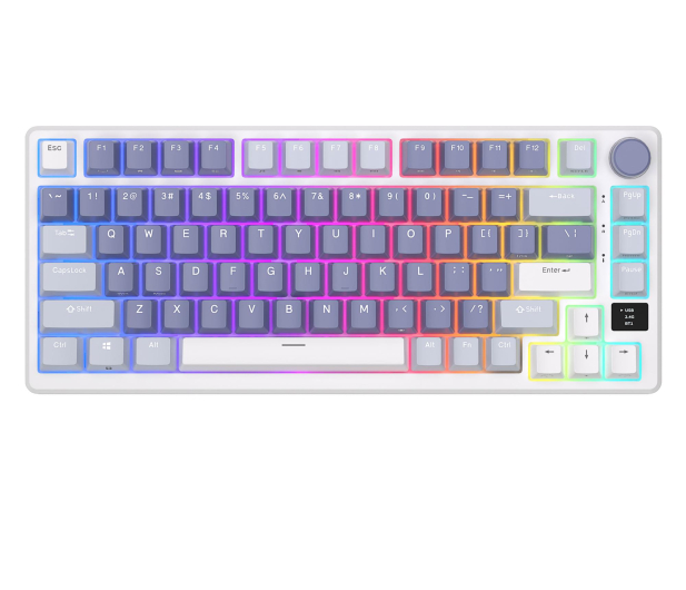 Royal Kludge RK-M75 Ocean Blue Brown switch - 1455773 - zdjęcie